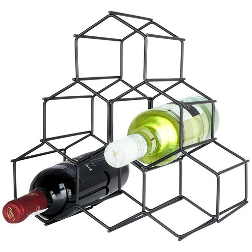 Casier vin métal noir - casier,