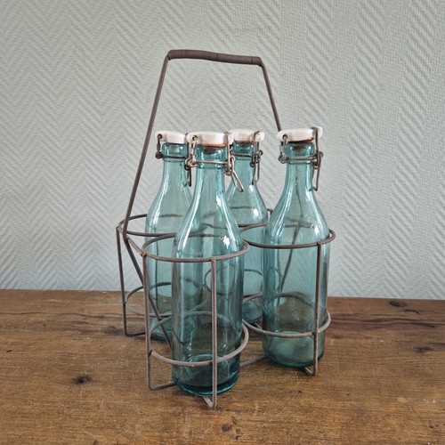 Porte bouteilles vintage - porte-bouteilles,