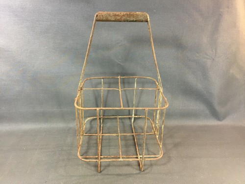 Ancien panier métal casier - ancien,